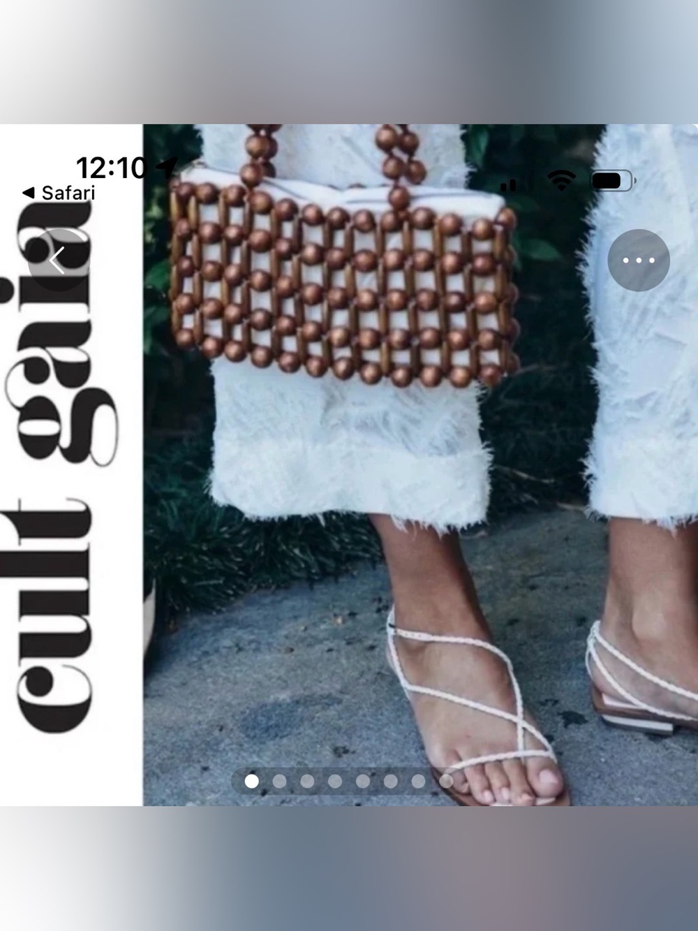Cult Gaia Juno Sandal size 5